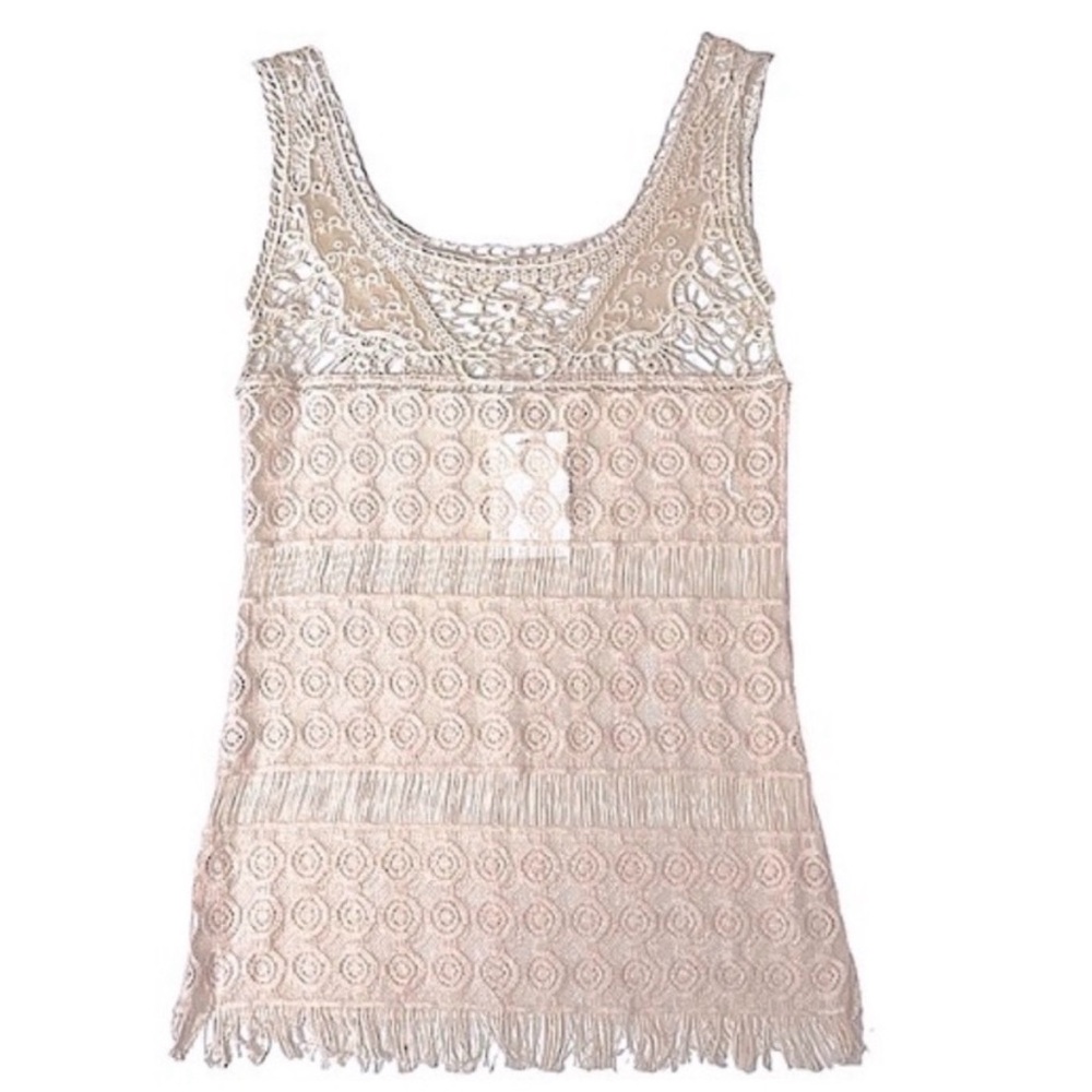 Solitaire Cream Crochet Lace Blouse